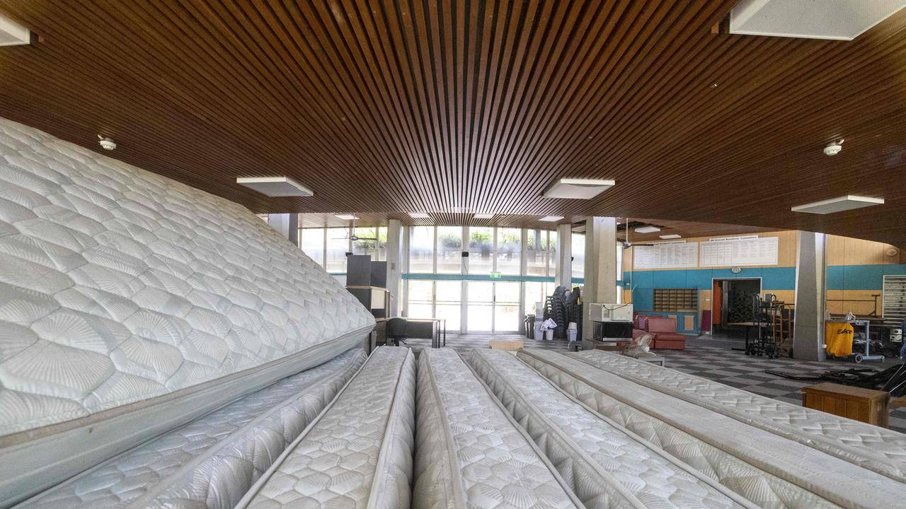 Pictured is an interior of one of the halls at Bundara.