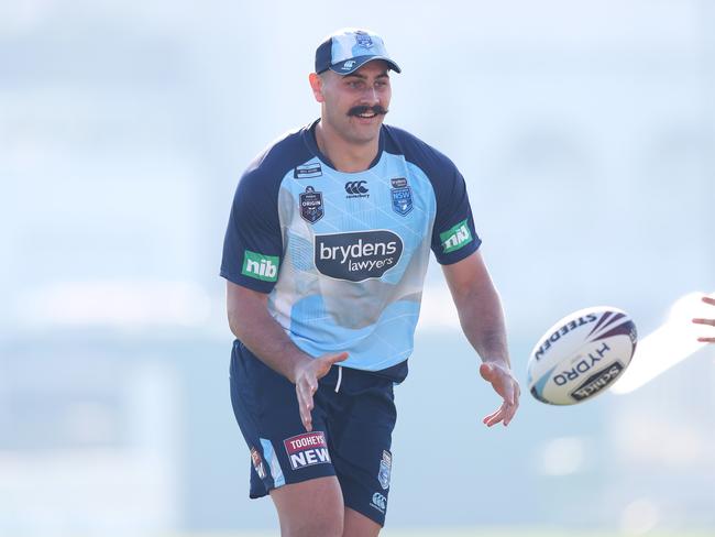 Reagan Campbell-Gillard during training Picture: Brett Costello