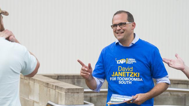 Toowoomba South LNP MP David Janetzki