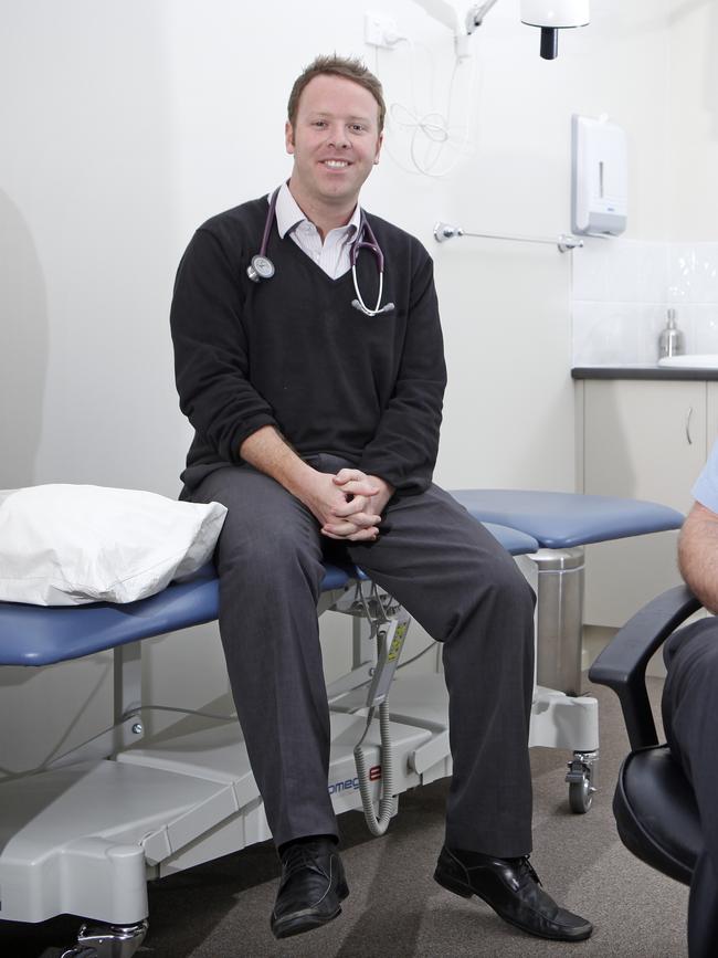 Rural Doctors Association of SA committee member Dr Gerard Considine at the Wudinna Medical Centre.