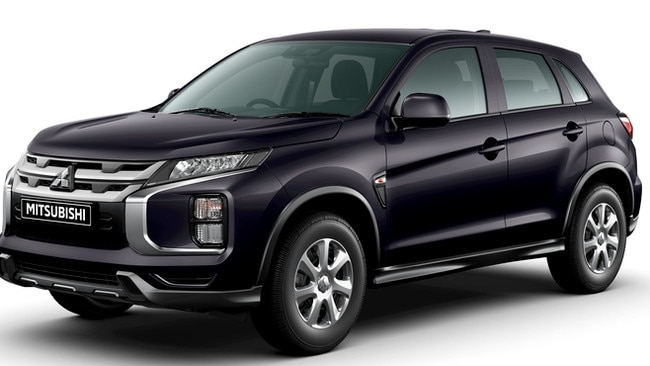 The Mitsubishi ASX is the cheapest of the more established brands.