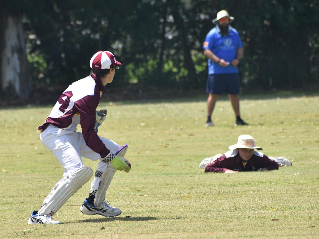 Central Queensland Intercity Cricket, under-16, Central Highland Hawks versus Rockhampton, Rockhampton Cricket Grounds, on February 22, 2025.