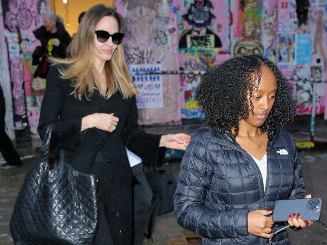 Zahara is rarely seen with her mum in public as she usually spends her time in Atlanta, Georgia, where she attends Spelman College. Picture: Christopher Peterson/SplashNews.com