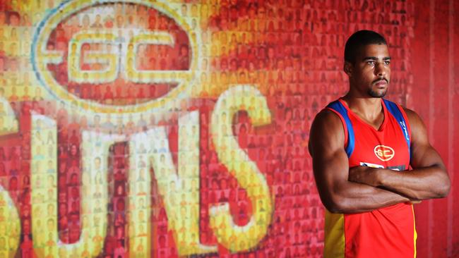 Gold Coast Suns players. Joel Wilkinson