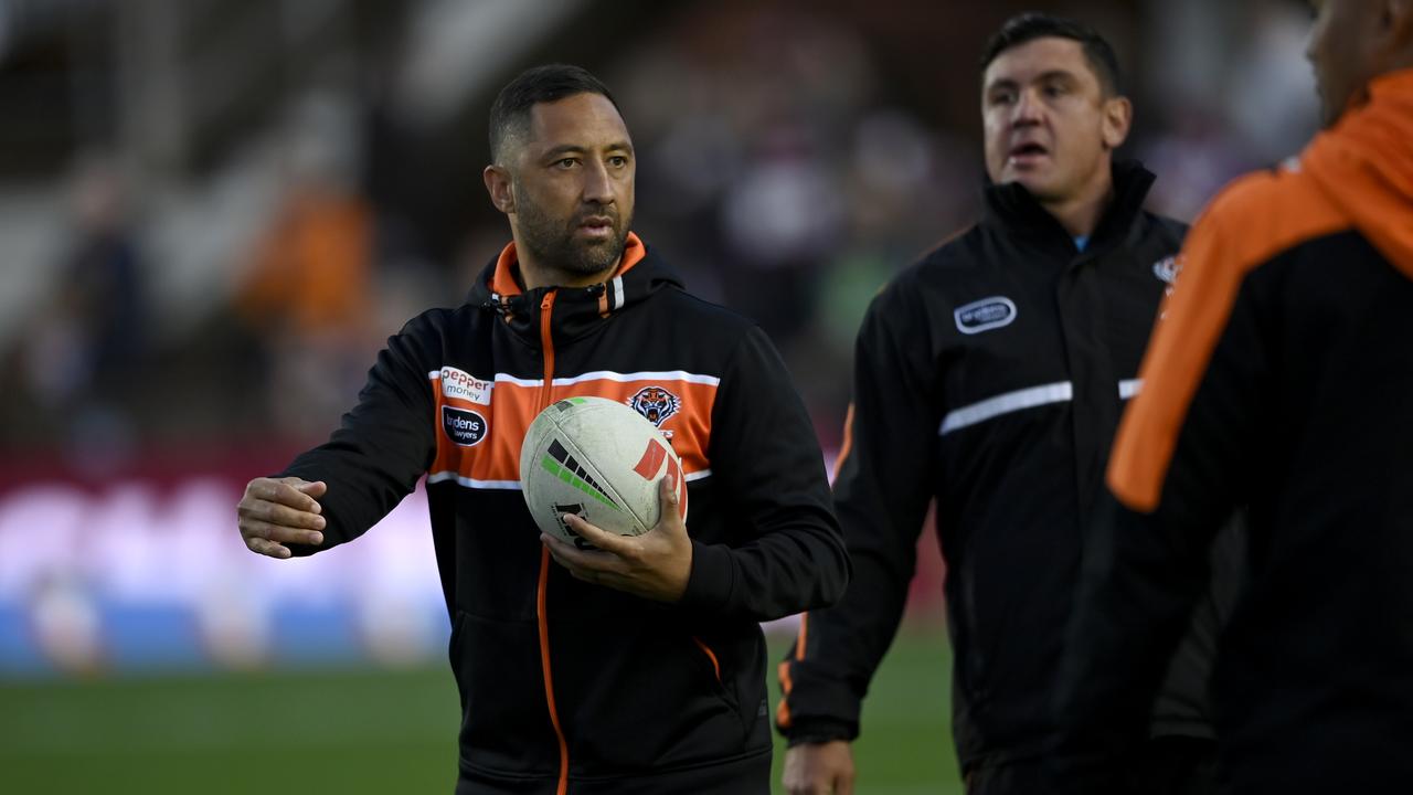 Benji Marshall has outlined his plans for 2024 as the club legend tries to save the Wests Tigers. Picture: NRL Photos