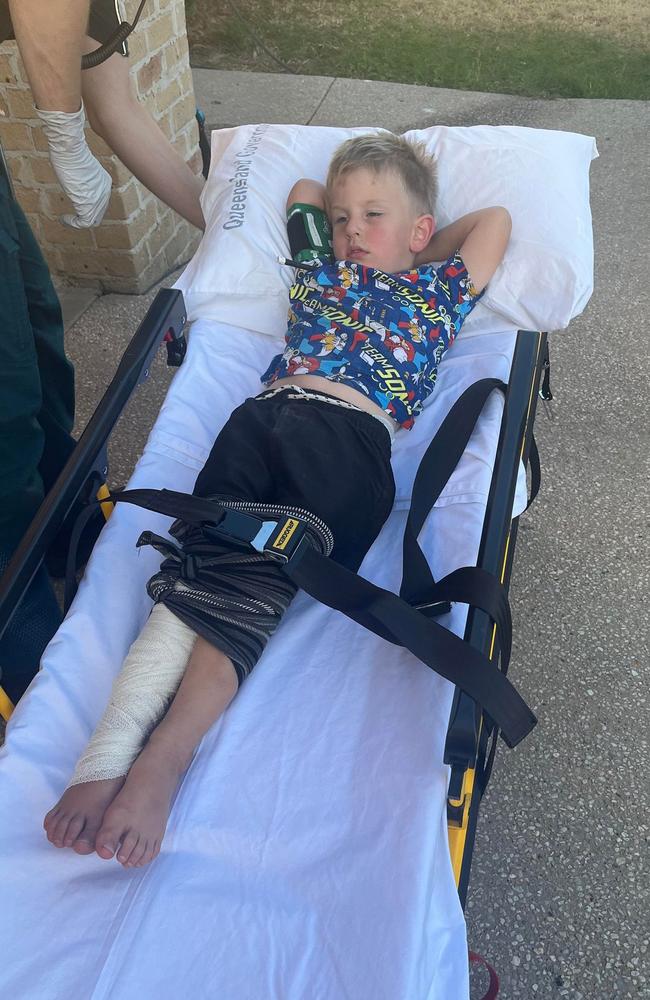 Emerald mum Brogan Iddles has detailed the terrifying ordeal of her three-year-old son Valik being bitten by, what was believed to be, a venomous brown snake.