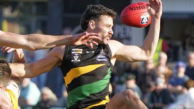 MPFNL Div 1 Second Semi-Final: Dromana v Frankston. Dromana player Reece Wilde. Picture: Valeriu Campan