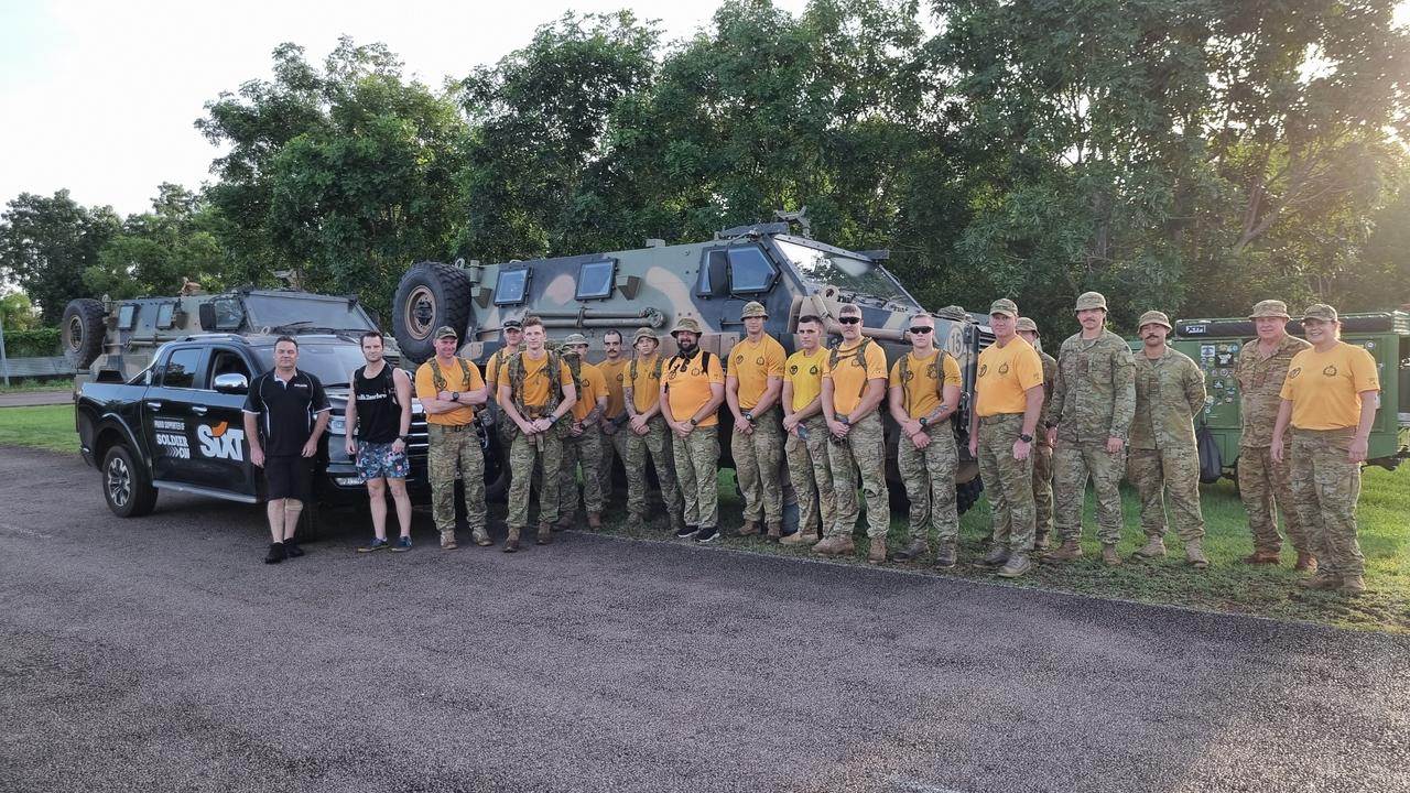 Members of 5th Battalion geared up for a previous RAAF to Robbo stomp. Picture: Supplied.