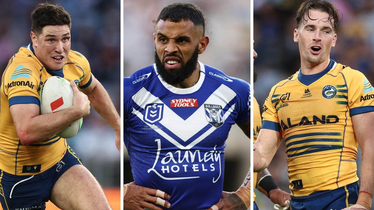Mitchell Moses, Josh Addo-Carr and Clint Gutherson.