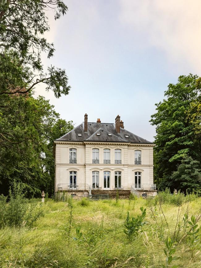 Pavillon de Voisins, Lagerfeld's home in Louveciennes, outside Paris. Picture: Jerome Galland