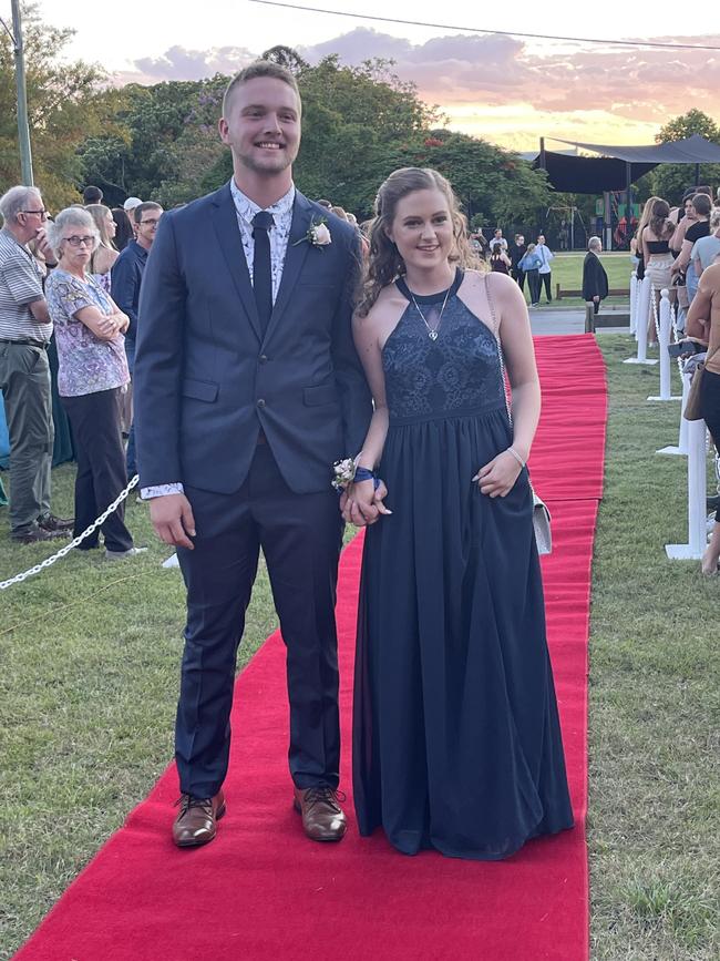 Aldridge State High School students celebrate their formal.