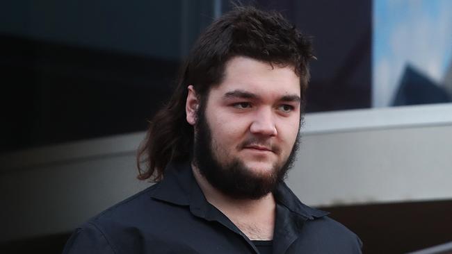 Charlie Read, son of Chopper Read, at the Hobart Magistrates Court. Picture: Nikki Davis-Jones