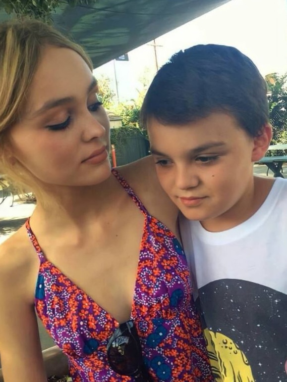 Lily-Rose and Jack Depp are the children of Johnny Depp and Vanesse Paradis. Picture: Instagram / jackiedepp