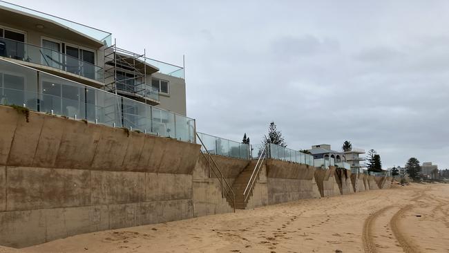 The Collaroy seawall was built in response. Picture: Heath Parkes-Hupton