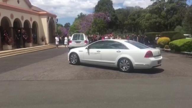 Funeral of one of the boys killed in last weeks Greenacre tragedy