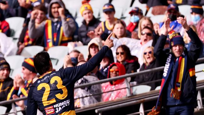 Shane McAdam could miss this weekend’s clash. Picture: AFL Photos/Getty Images