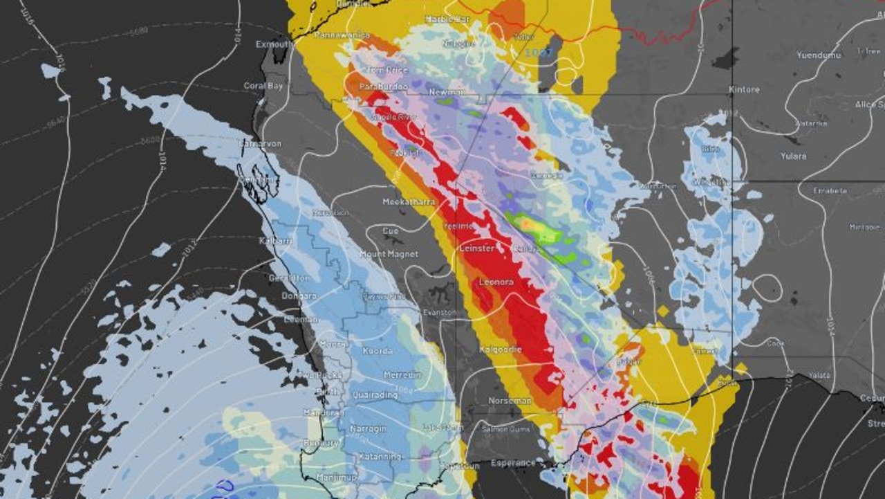 State warned of possible record-breaking rain