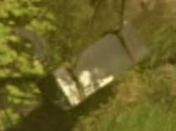 Police lifting the toolbox containing the bodies of Mr Breton and Ms Triscaru from Scrubby Creek, near Logan. Picture: Supplied / Channel 9