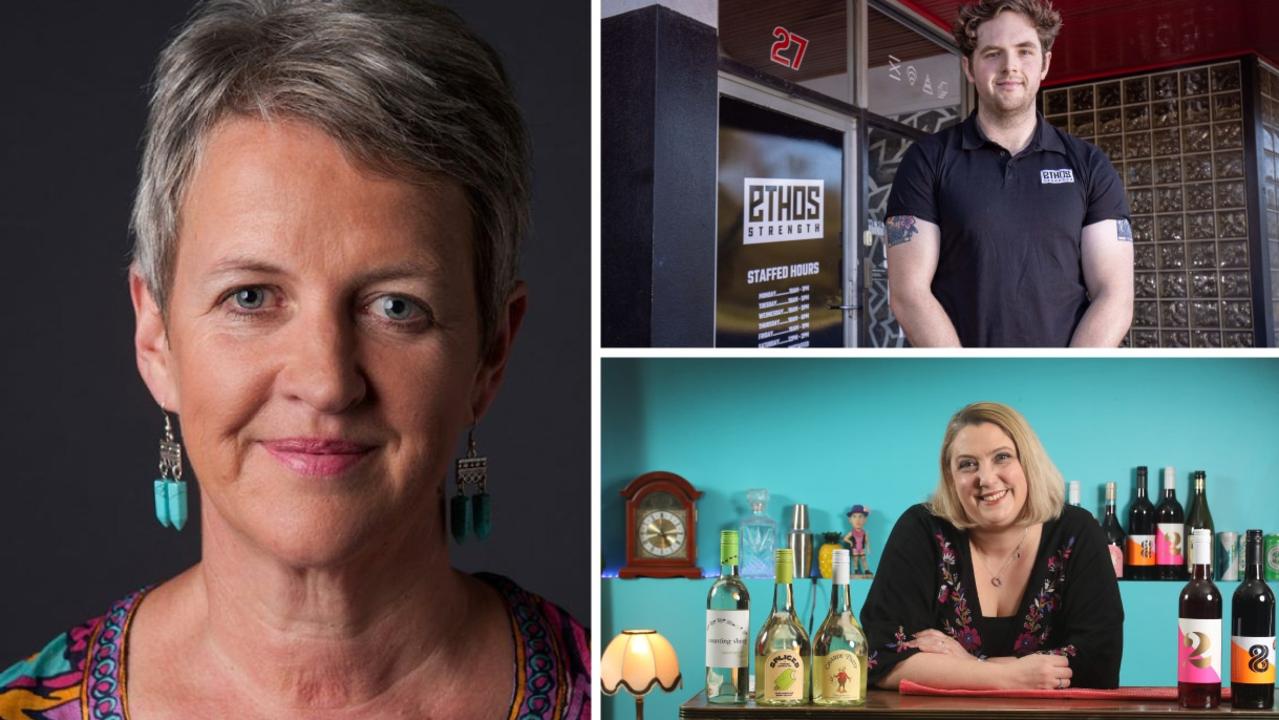 Former teachers Annie Harvey, Josh Armstrong and Libby Trainor Parker share their reasons for leaving education. Picture: Supplied / The Advertiser