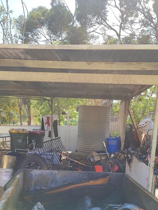 A home and a boat have been damaged in a suspicious fire in the Murraylands overnight. Emergency services were called to a property on Bookpurnong Rd in Loxton North at about 12.45am on Saturday. Picture: Dasha Havrilenko