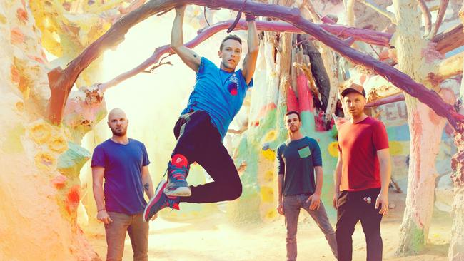 Coldplay litter the setlist for their stadium shows with fan favourites. Picture: Supplied