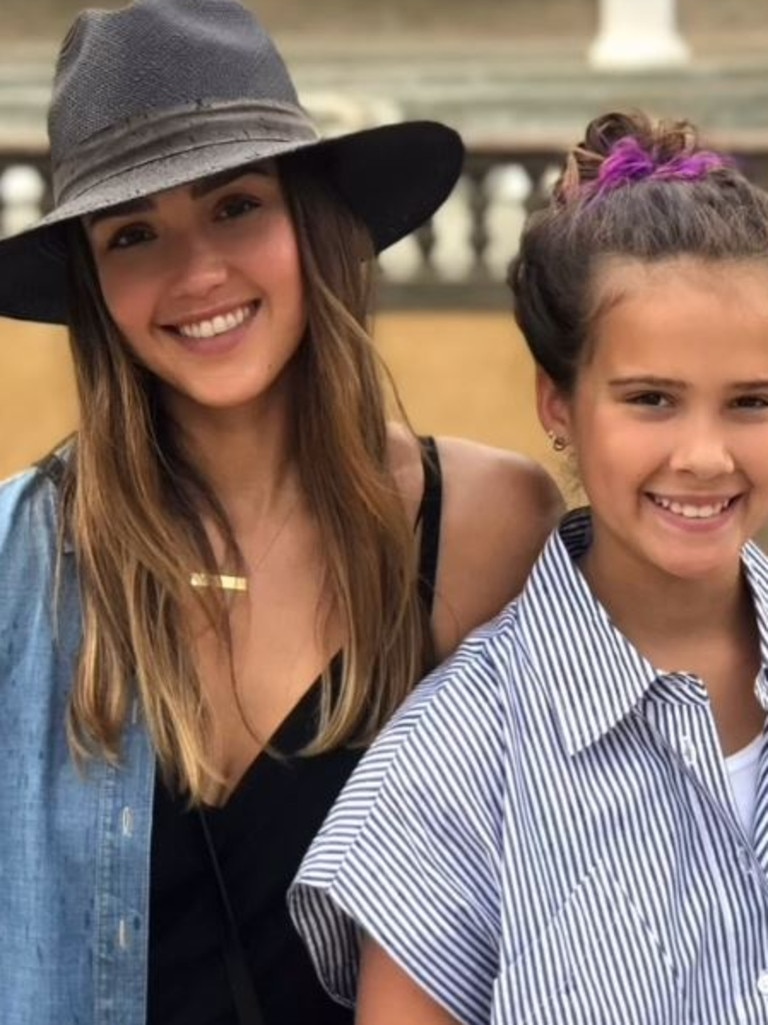 Fans think the pair look like twins. Picture: Instagram/JessicaAlba