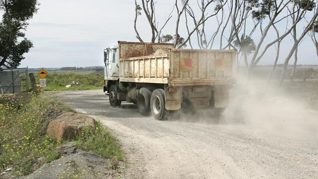 Bulla tip north of Melbourne. The tip has links with underworld financial advisor Tom Karras.