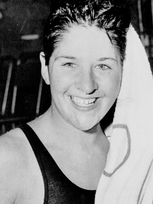 The great Dawn Fraser.