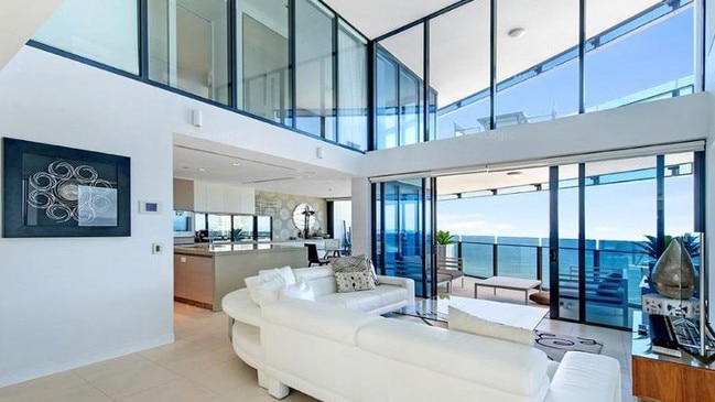 4101-4 The Esplanade, in the Soul building at Surfers Paradise, has sold for $2.7 million. Photo: Supplied