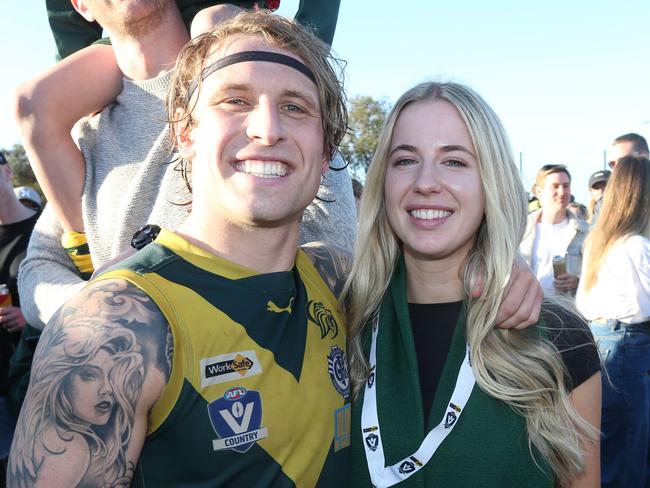 Logan Wagener won the best on ground medal in the 2023 grand final. Picture: Mark Wilson