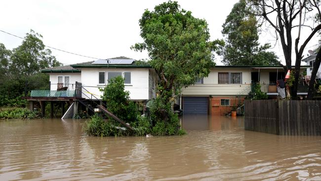 Flooding inundated the South East after Ex-Tropical Cyclone Alfred made landfall. Photo: Steve Pohlner