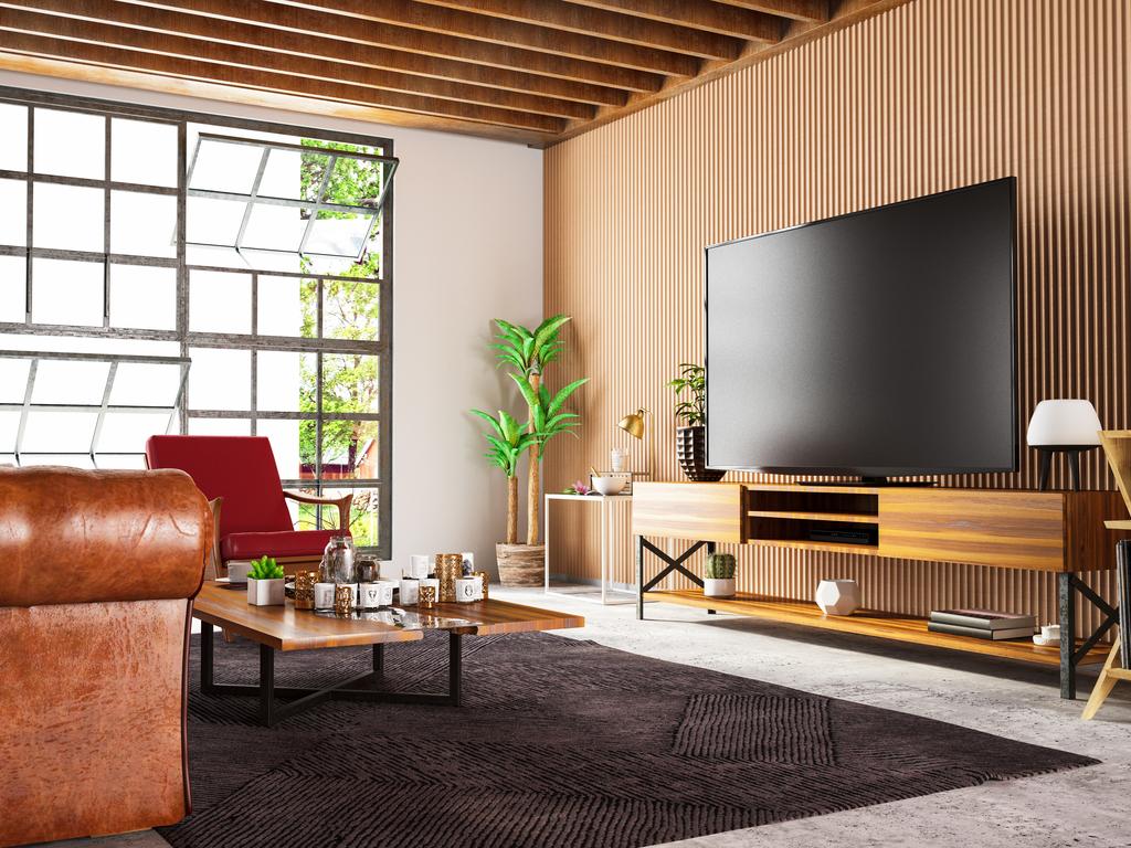 How big do you really need the television to be? Picture: iStock