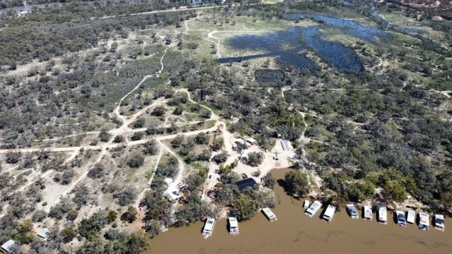 Morgan riverfront and lagoons, Oct 2022. Picture: Cody Campbell