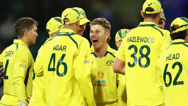 Adam Zampa picked up four wickets in another dominant display. Picture: Cameron Spencer/Getty Images