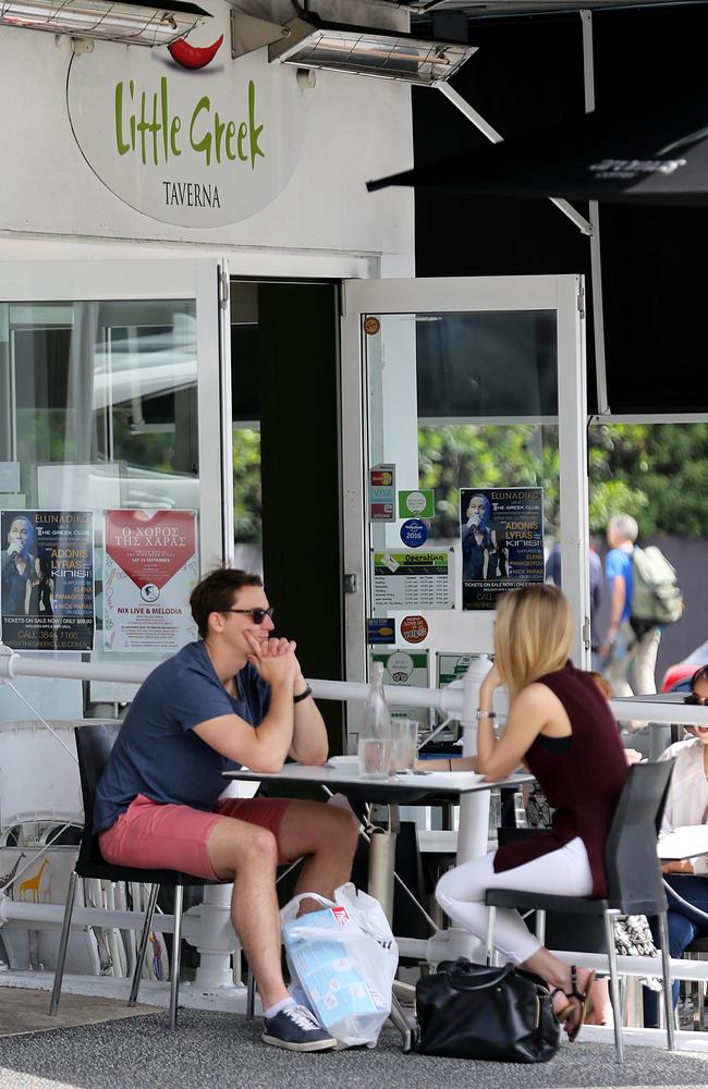 Little Greek Taverna in West End. Pictures: Jack Tran