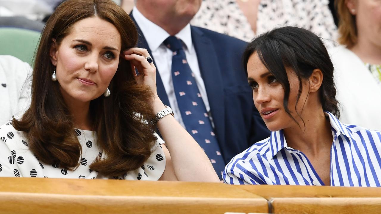 Tiaragate demonstrated Kate and Meghan’s very different reactions to a similar situation. Picture: Clive Mason/Getty Images.