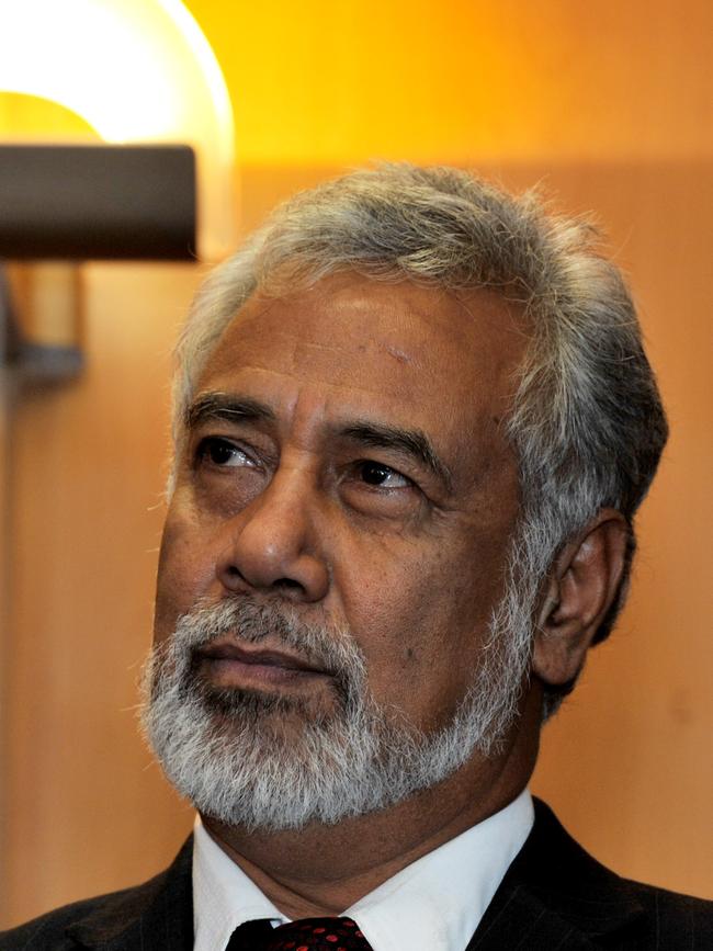 Xanana Gusmao. Picture: Katrina Bridgeford