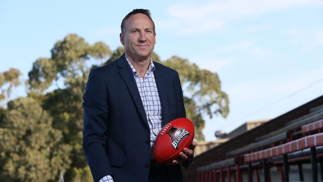 West Adelaide Football Club CEO David Grenvold on Richmond Oval. AAP/Emma Brasier