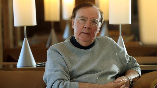 Bestselling US author James Patterson. Picture: Janine Eastgate