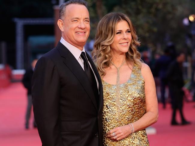 Tom Hanks with wife Rita Wilson