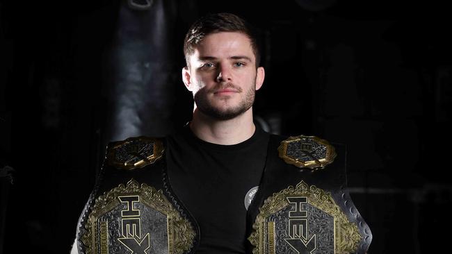 Ignite MMA star Sean Gauci. Picture: Patrick Woods.