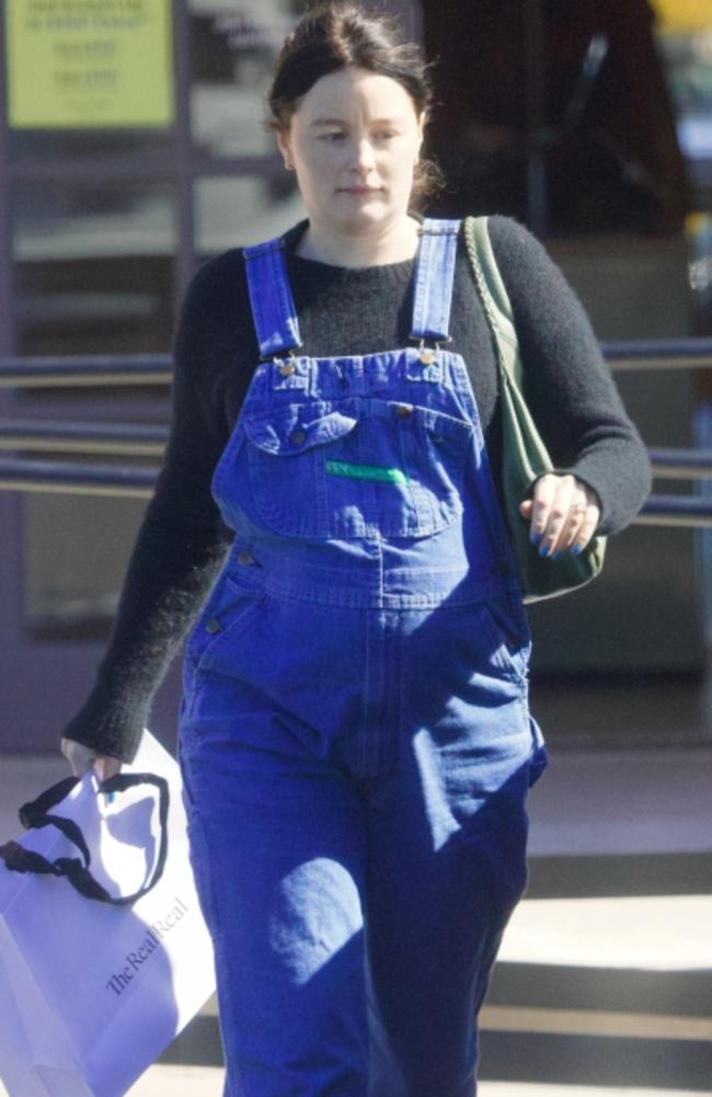 Jonah Hill’s girlfriend and rumoured fiancée, Olivia Millar, was recently seen out and about in Santa Monica. Picture: Splash News/Media Mode