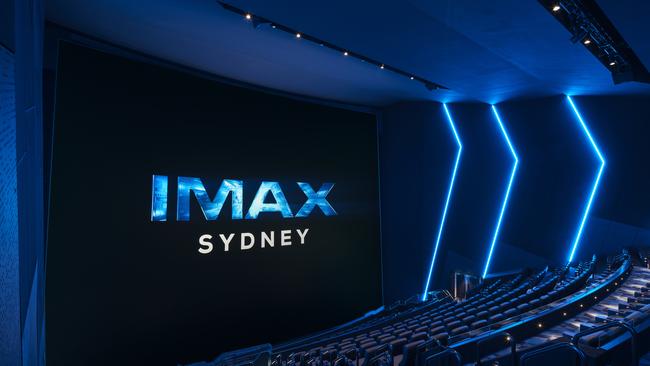 The new IMAX cinema boasts a whopping 692m2 screen – among the world’s largest screens. Picture: Supplied