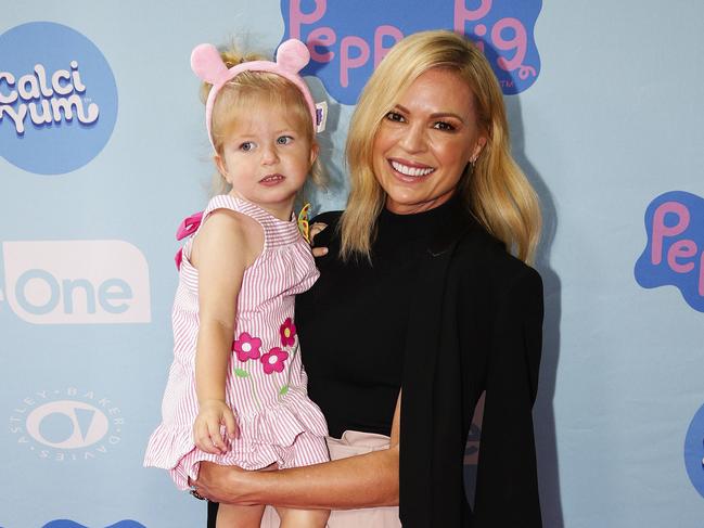 Sonia Kruger with her daughter Maggie Kruger McPherson in 2017. Picture: Justin Lloyd