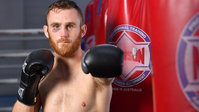 Dennis Hogan has been putting in work. Picture: AAP Images 