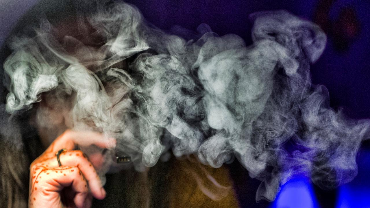 U.S. health officials are again urging people to stop vaping until they figure out why some are coming down with serious breathing illnesses. Picture: AP