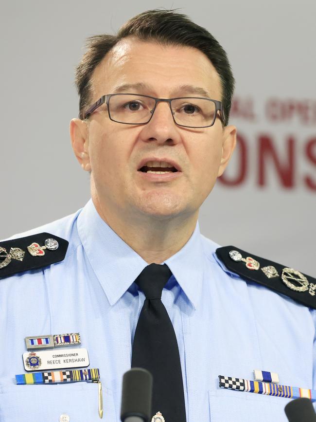 AFP Commissioner Reece Kershaw. Picture: Getty Images