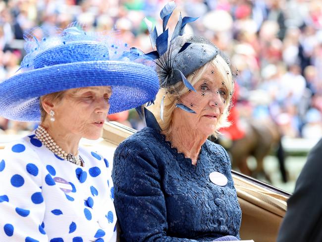 Annabel Elliot (right) was paid to work as an interior designer for the Duchy of Cornwall. (Photo by Chris Jackson/Getty Images)