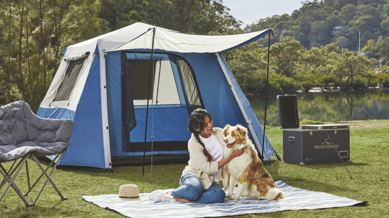 Aldi 1 shop man tent