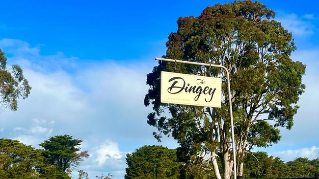 The sign says it all – The Dingey has been a labour of love for the Branson family as they converted a dairy farm to beef.